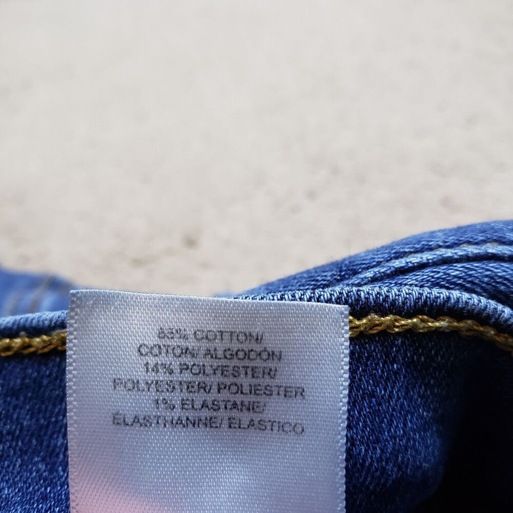 Lucky Brand Mens Jeans 38x32 (Fits 36x31) Blue 412 Athletic Slim Dark Whiskered - Picture 12 of 12